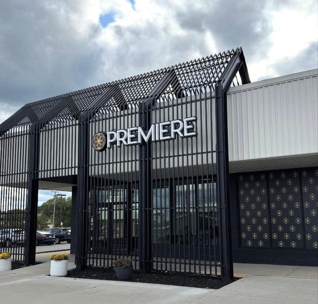 3D Non-Lit Letters on a client storefront