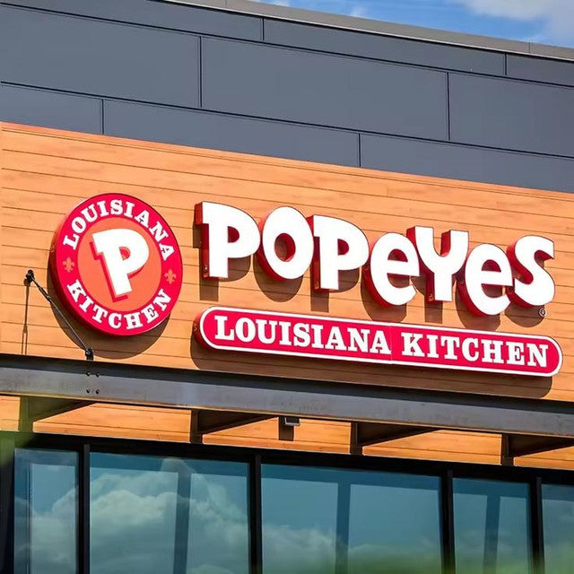Channel Letters on a client storefront